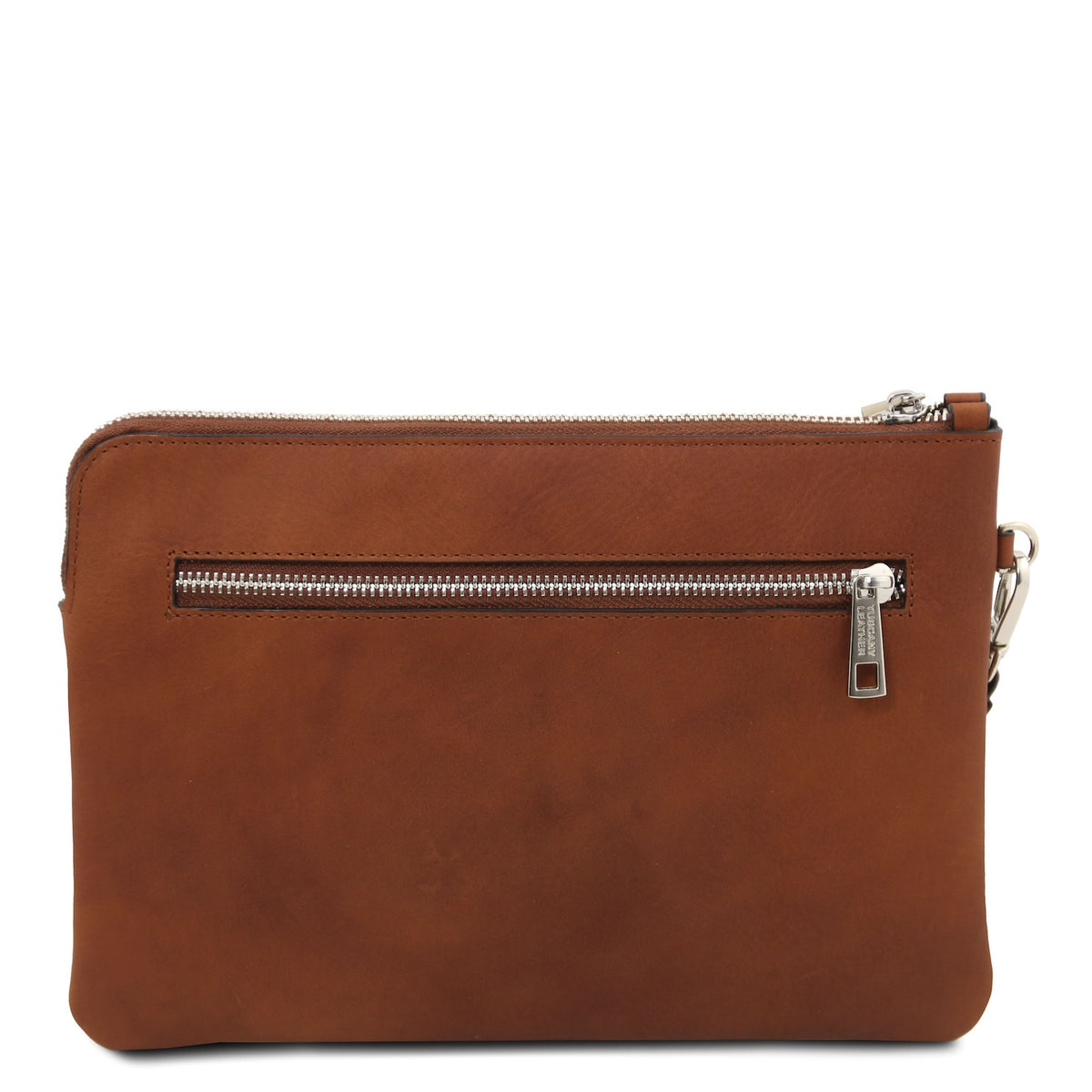 Will - Leather clutch bag with handle