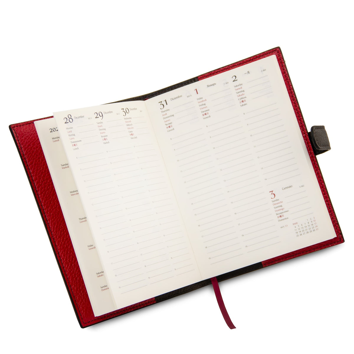 Leather planner