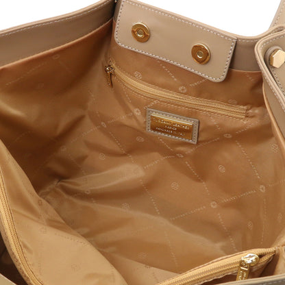 Soleil - Suede Leather Shopping bag