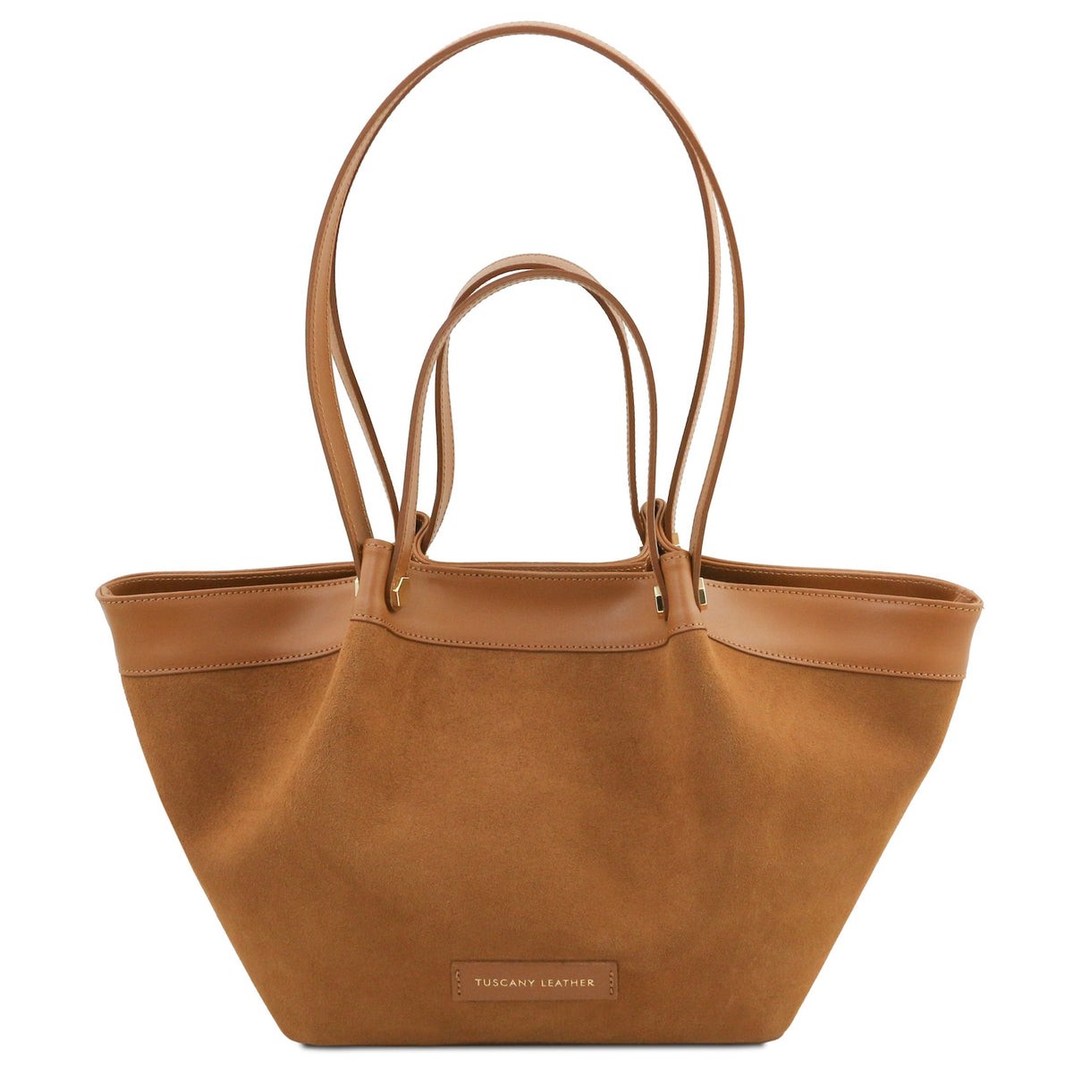 Soleil - Suede Leather Shopping bag