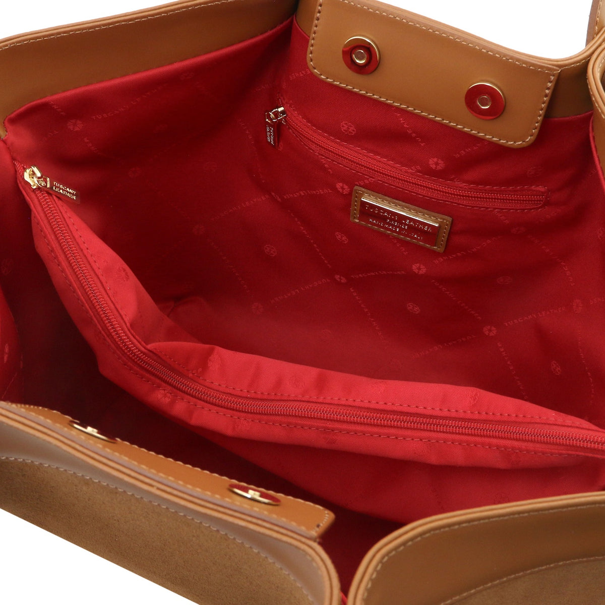 Soleil - Suede Leather Shopping bag