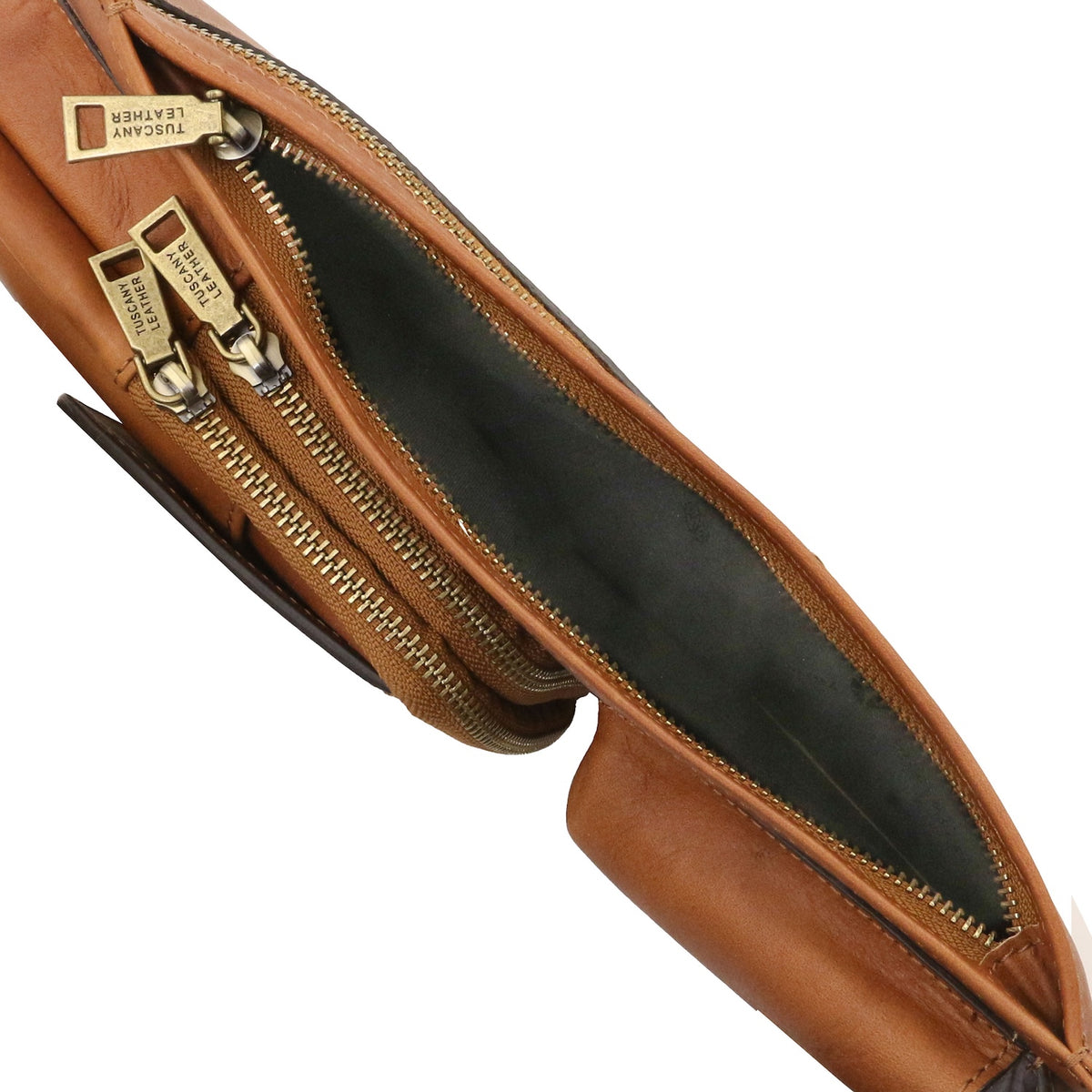 Leather crossover bag | men's sling bag