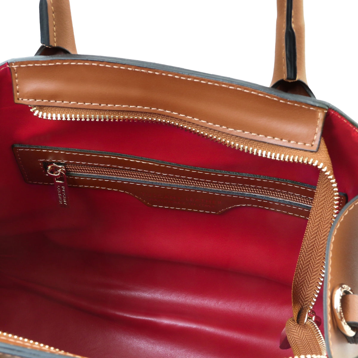 Coccola - leather handbag in smooth leather