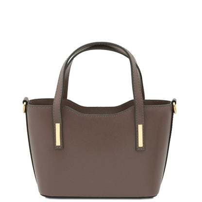 Olimpia - Leather tote - Small size - TL142686