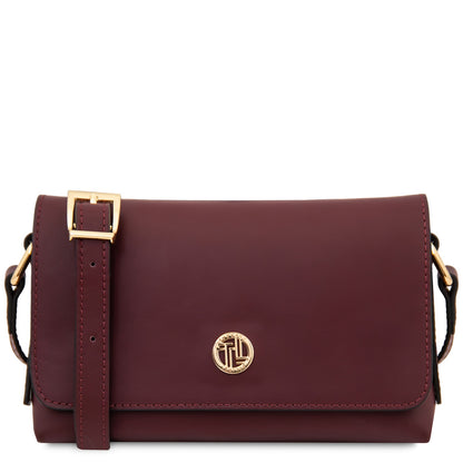 Biscuit - Soft leather shoulder bag
