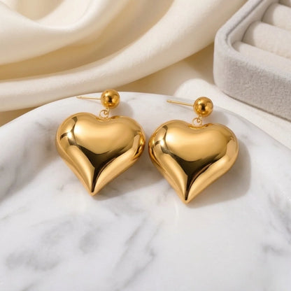 Boucles d'oreilles cœur Emma XL