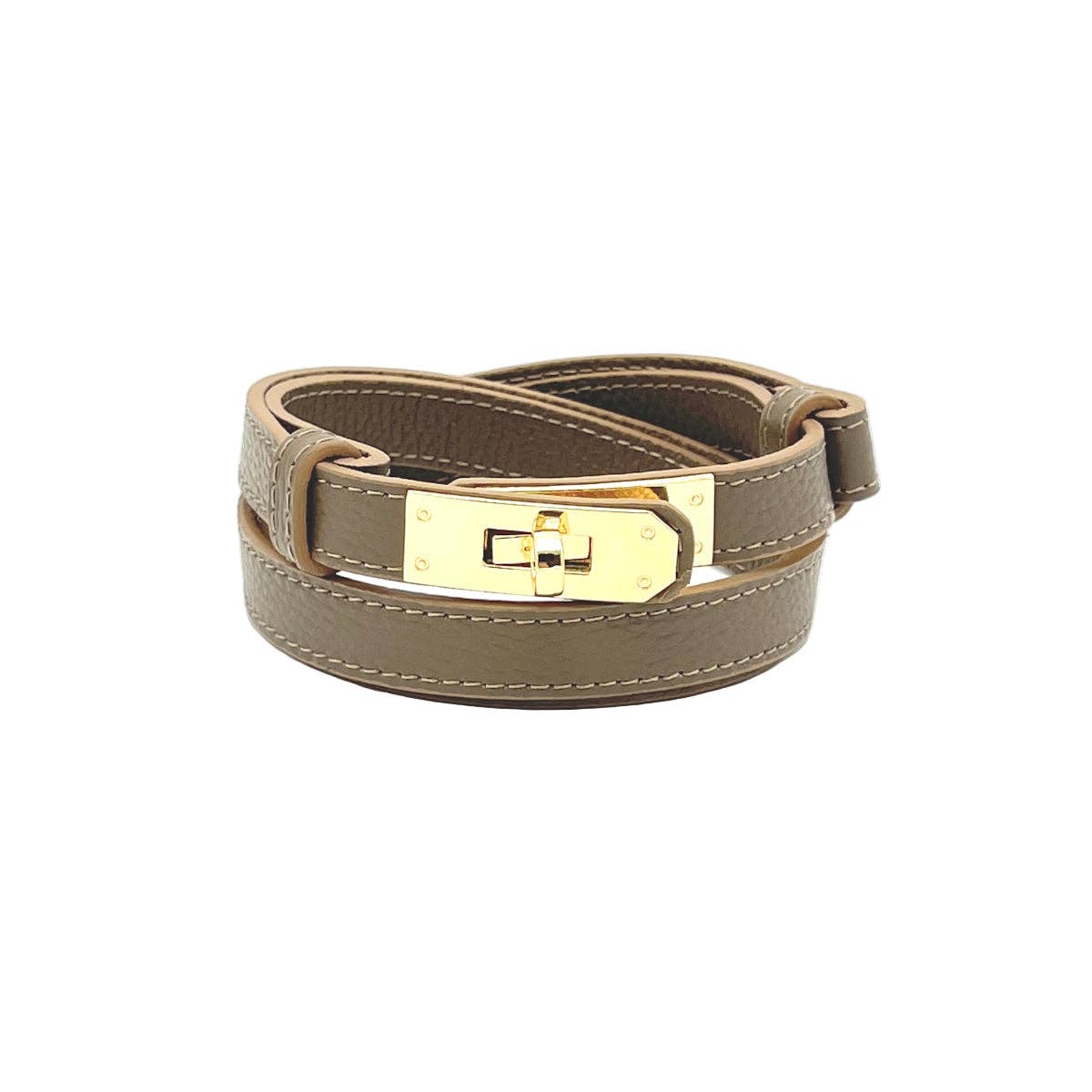 Women’s Adjustable Skinny Leather Belt – Handcrafted in Italy