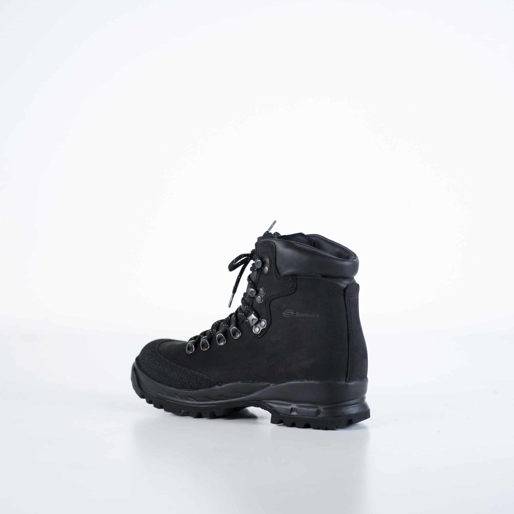 553P Black Hiking Boots - Premium  - Shop now at San Rocco Italia