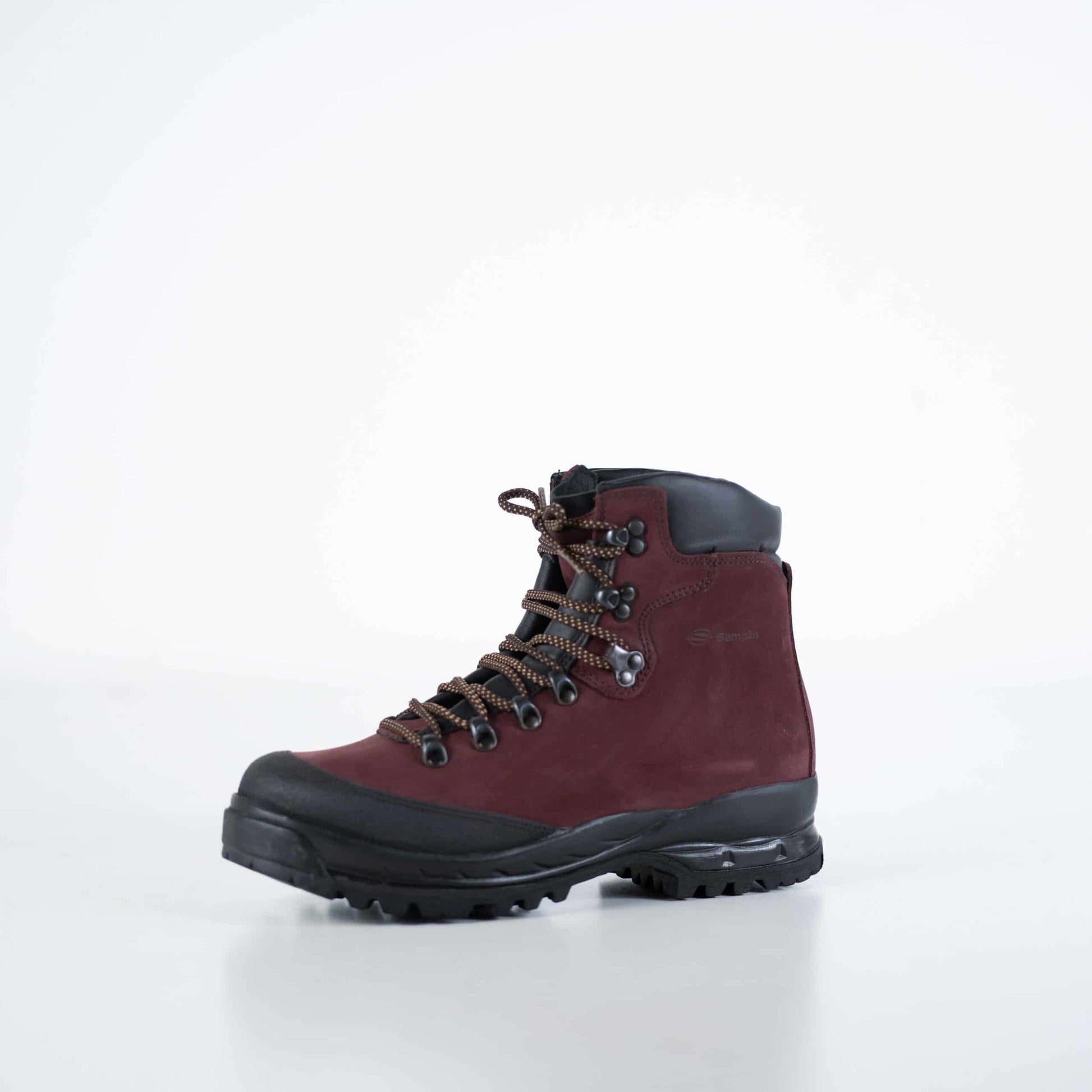 553P Burgundy Hiking Boots - Premium  - Shop now at San Rocco Italia