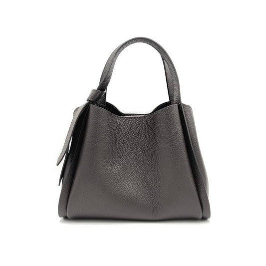 Pienza – Italian Leather Tote Handbag – Espresso Brown