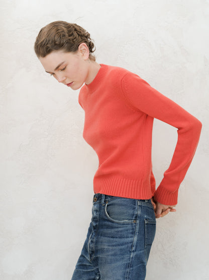 Pull ras du cou en pur cachemire