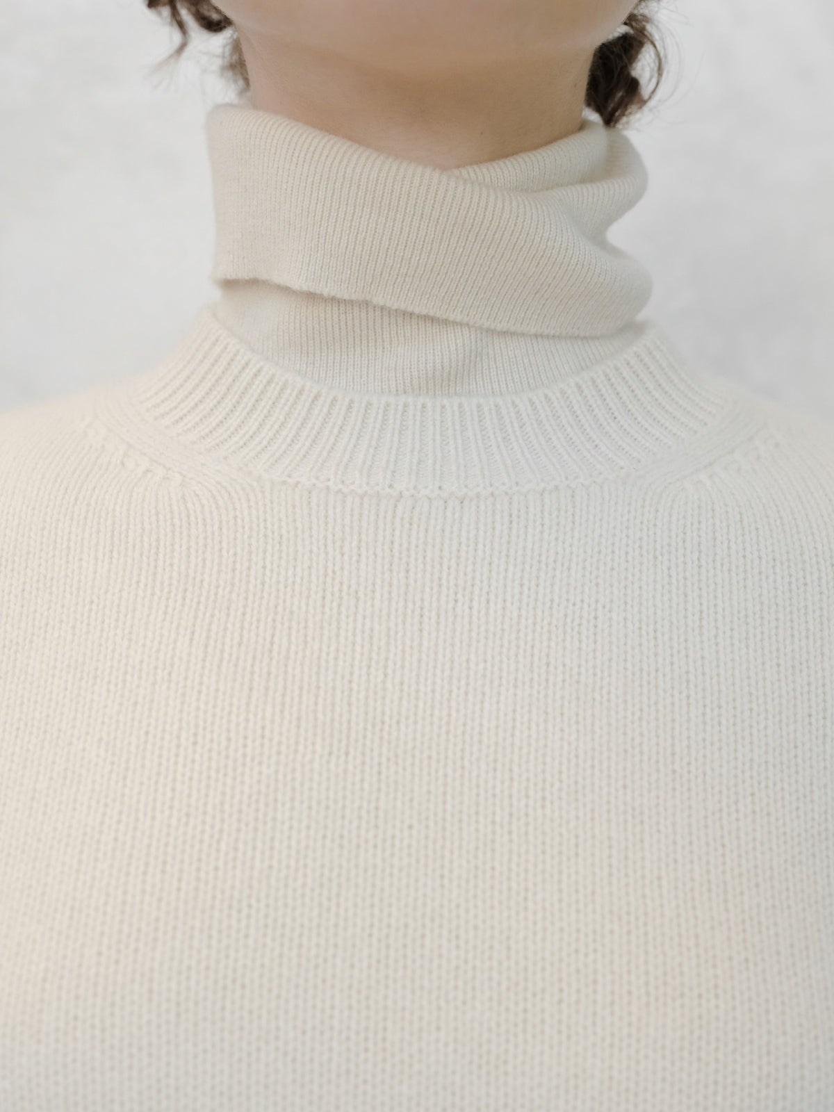 Pull ras du cou en pur cachemire