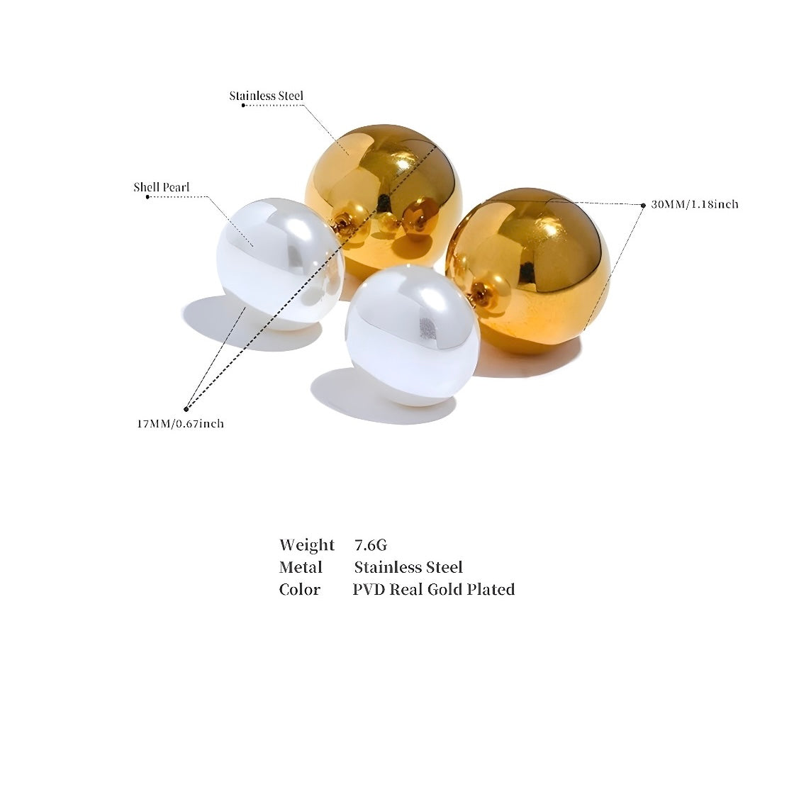 Boucles d'oreilles Rowa