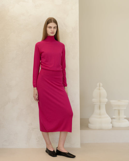 Extra Fine Merino Wool Dress (3D-Knit)