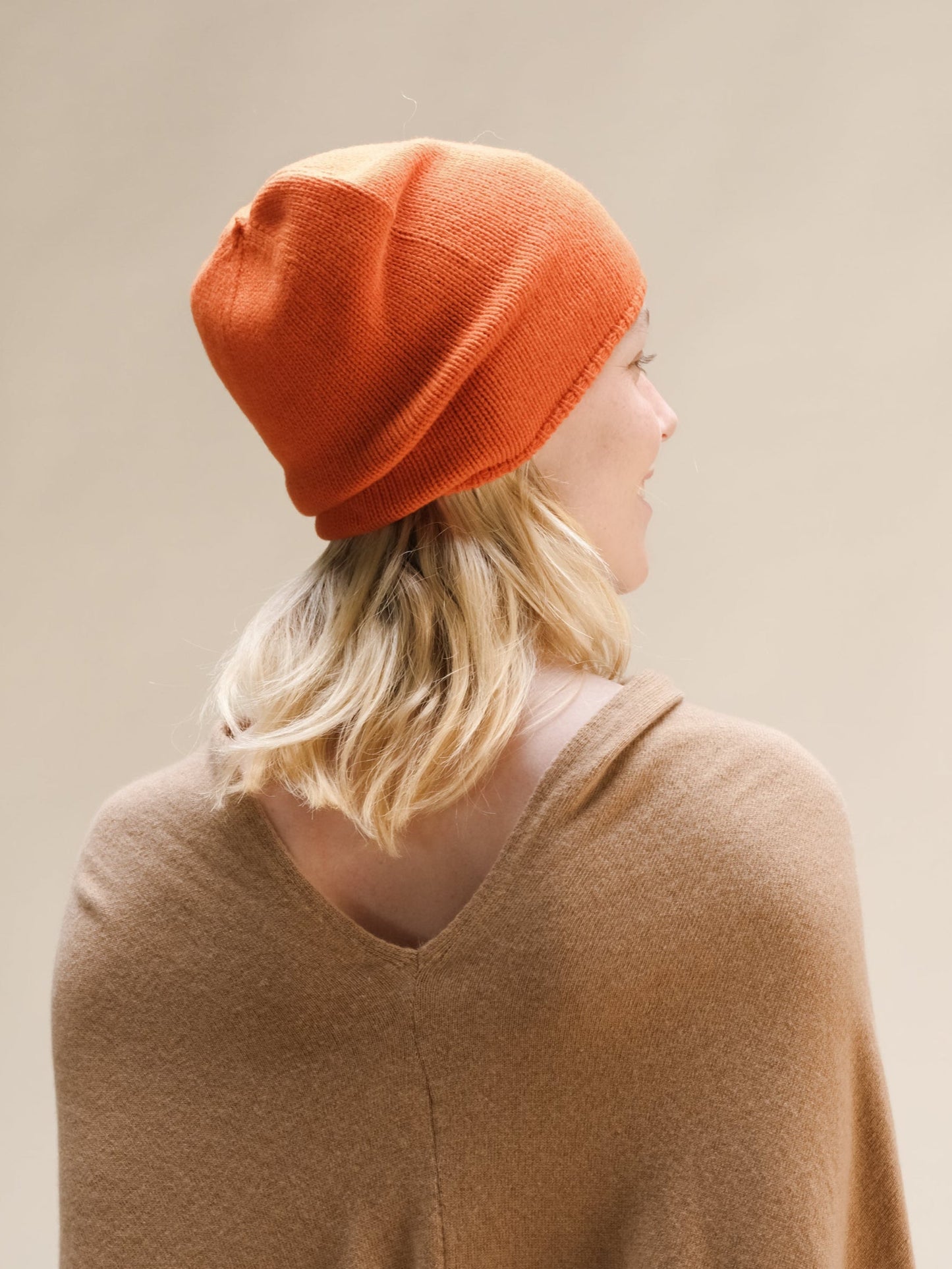 Wool & Cashmere Mix Beanie (3D-Knit)