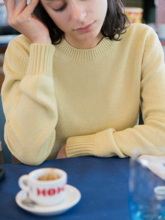 Pure Cashmere Crewneck Sweater