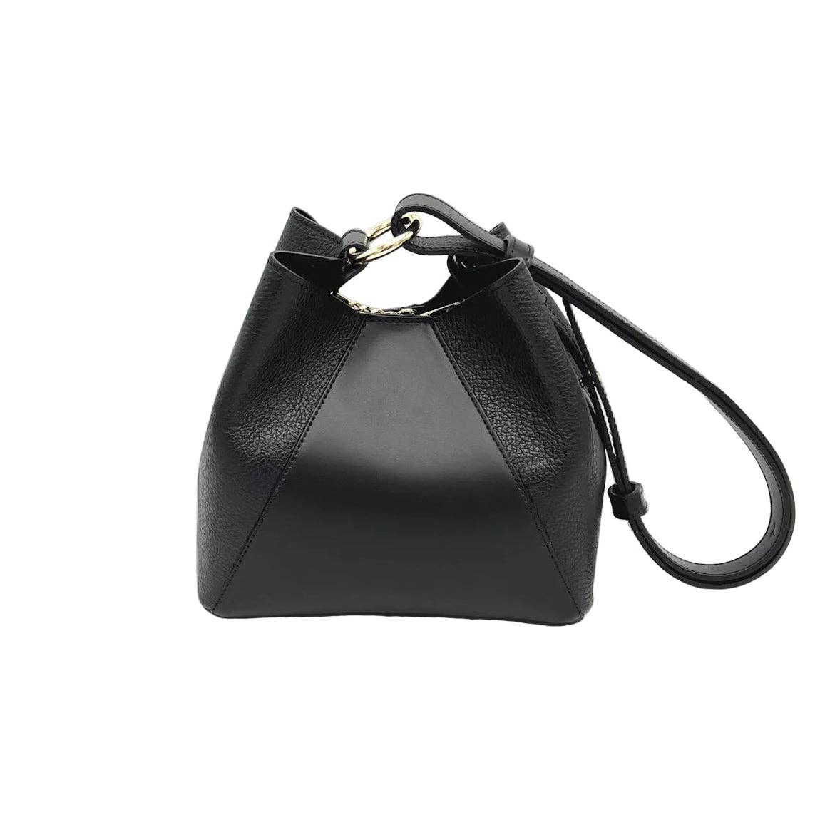 Bolgheri Leather Bucket Bag – Handcrafted in Tuscany