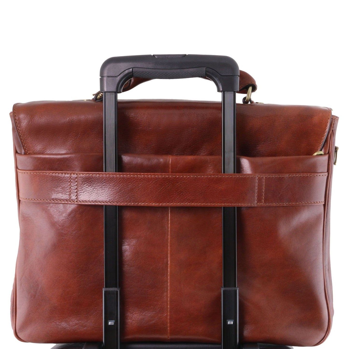 Alessandria - Leather multi compartment TL SMART laptop briefcase | TL142440 - Premium Leather briefcases - Shop now at San Rocco Italia