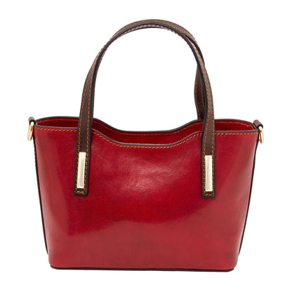 Amelia - Italian leather mini tote bag | TL142406 - Premium Leather handbags - Shop now at San Rocco Italia