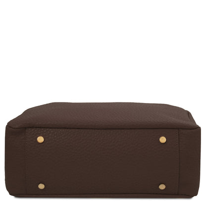 Leather shoulder bags Amy - Soft Italian leather shopping bag | TL142385 San Rocco Italia