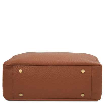 Leather shoulder bags Amy - Soft Italian leather shopping bag | TL142385 San Rocco Italia