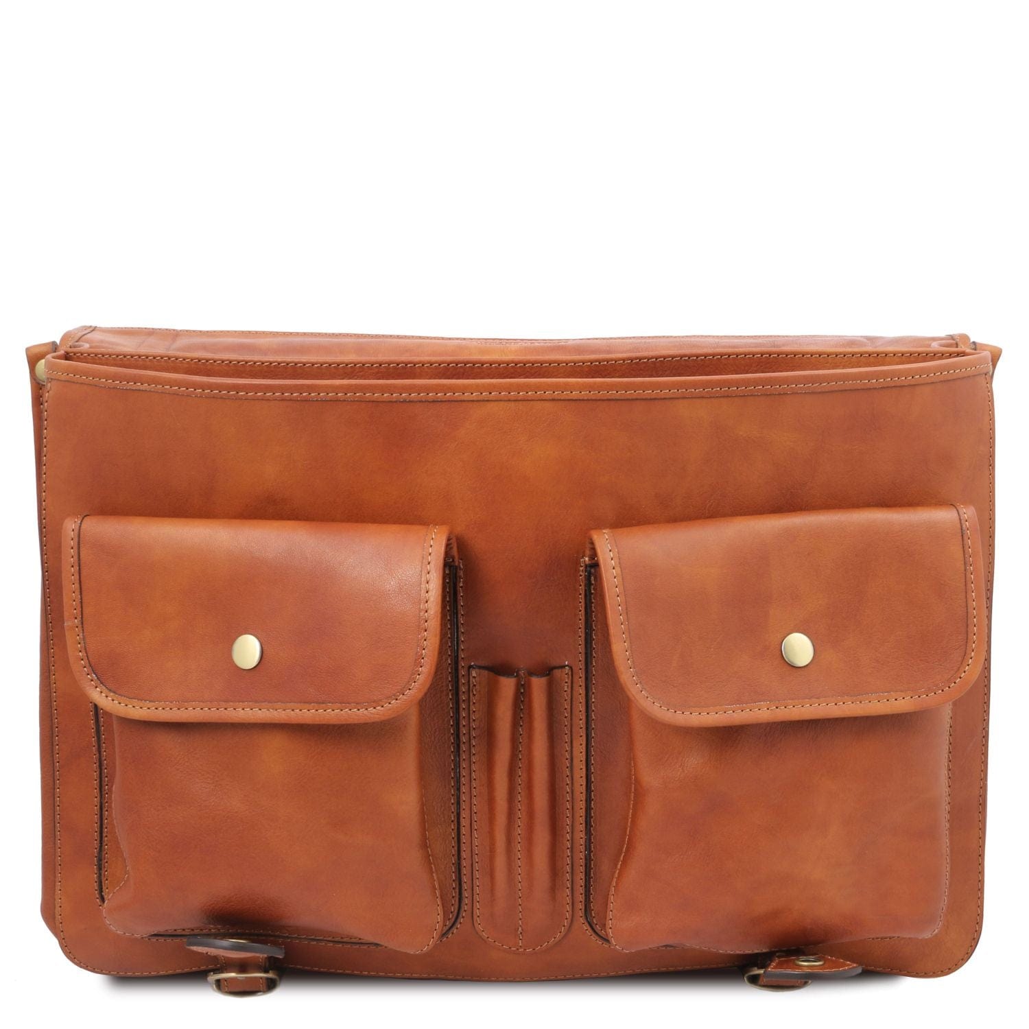 Leather briefcases Ancona - Leather messenger bag | TL142073 San Rocco Italia