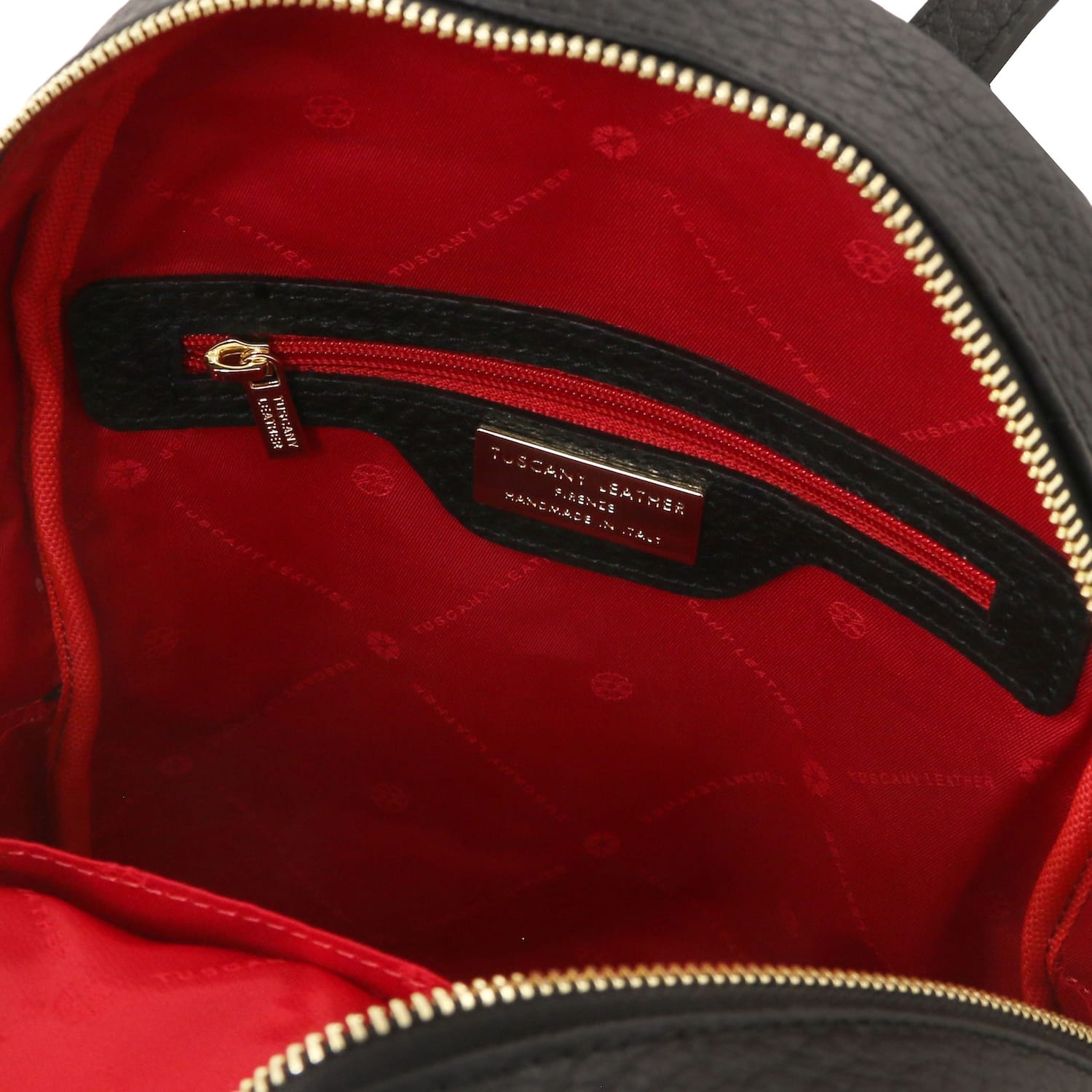 Arco Leather Backpack Black