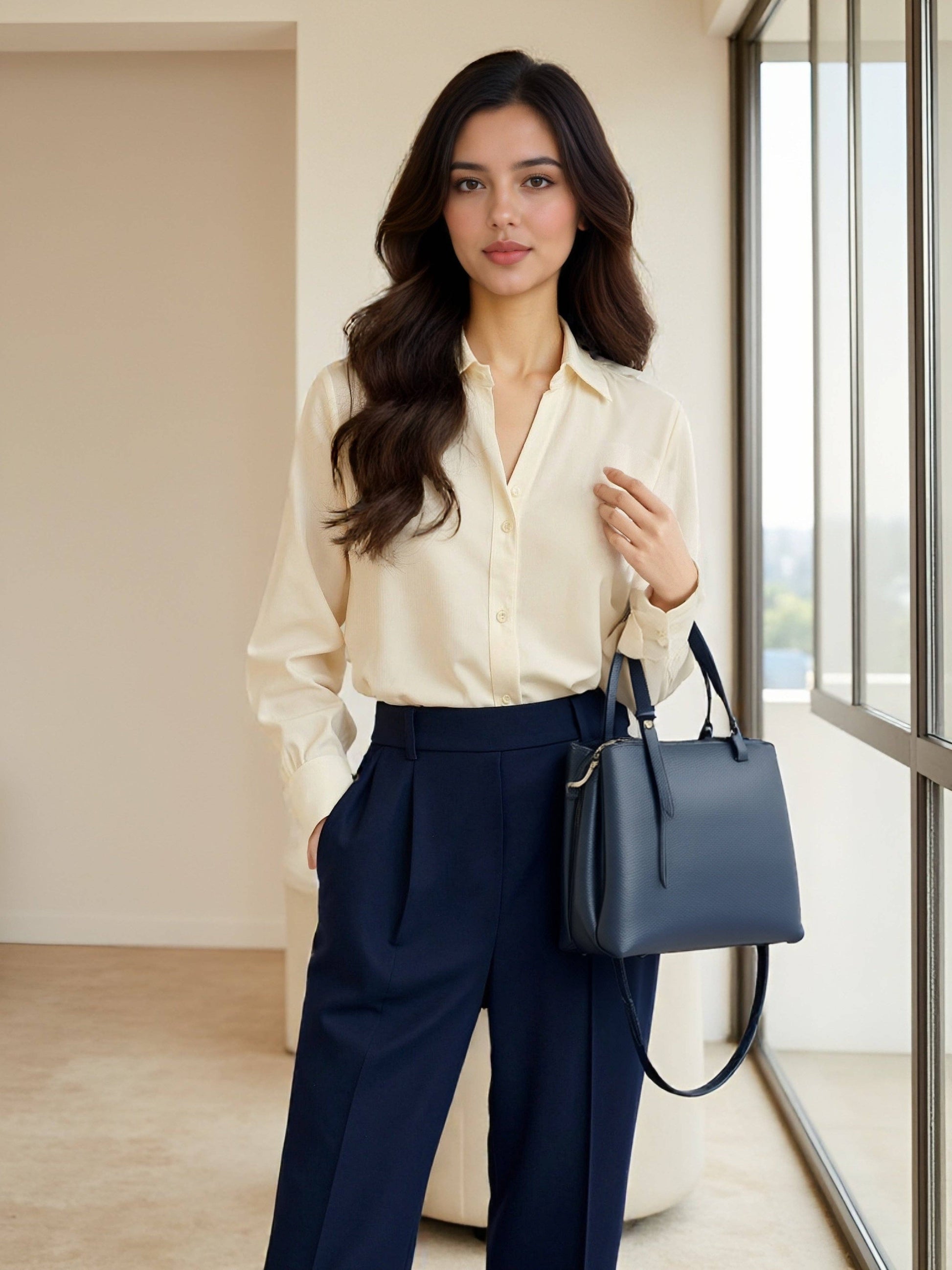 Leather handbags Arezzo – Italian Leather Tote Handbag San Rocco Italia