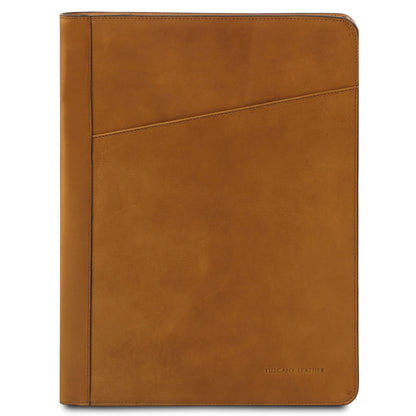 Augusto - Leather document case with ring binder | TL142555