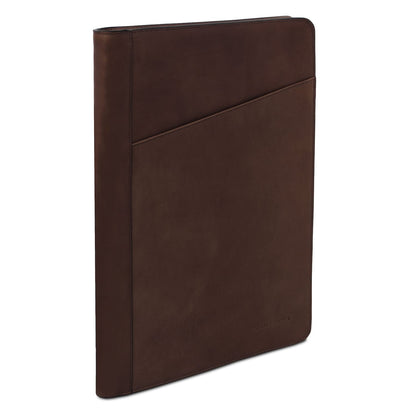 Augusto - Leather document case with ring binder | TL142555