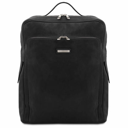 Bangkok - Leather laptop backpack - Large size | TL142336 - Premium Leather laptop bags - Shop now at San Rocco Italia