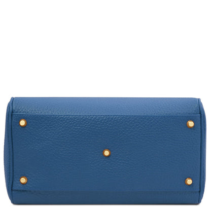 Barrique - Small leather duffle handbag | TL142586