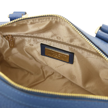 Barrique - Small leather duffle handbag | TL142586