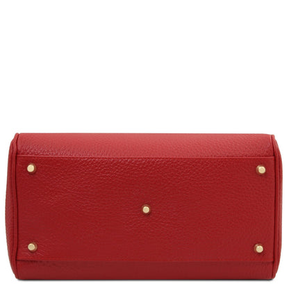 Barrique - Small leather duffle handbag | TL142586