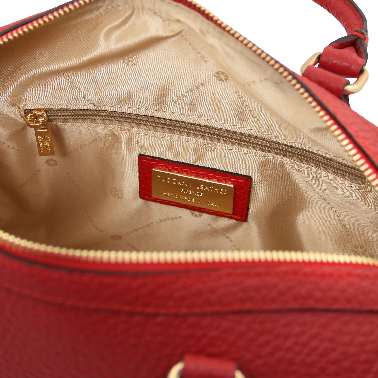 Barrique - Small leather duffle handbag | TL142586