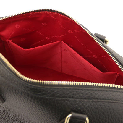 Barrique - Small leather duffle handbag | TL142586