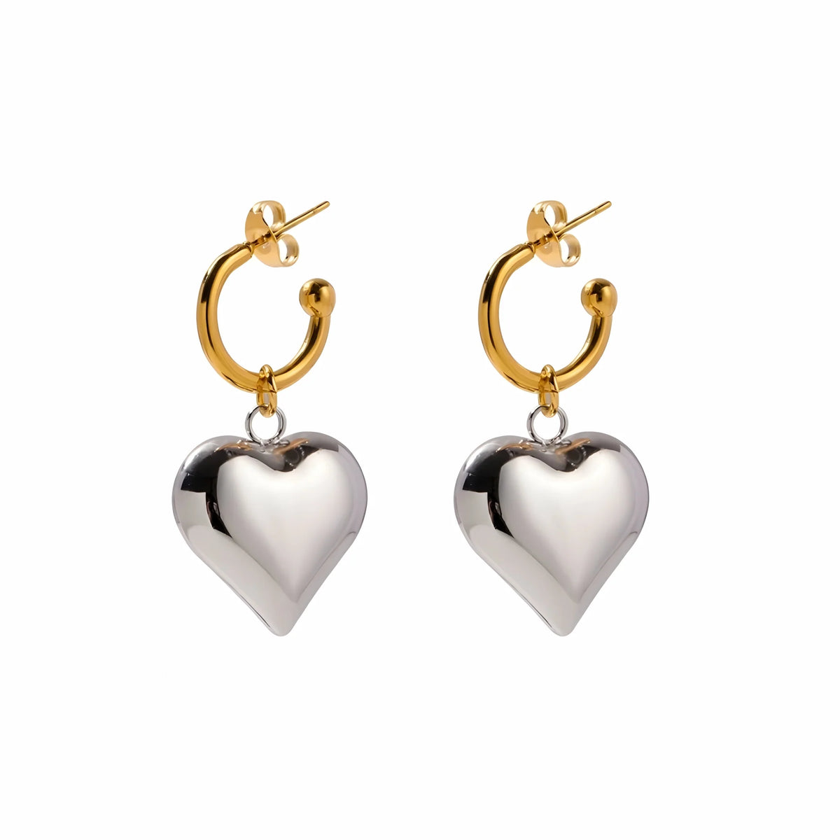 Emma Heart Earrings