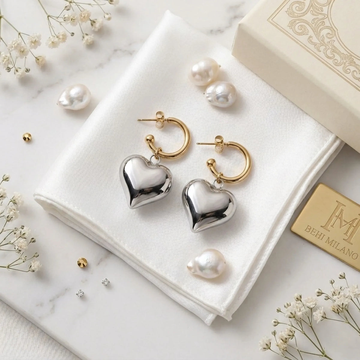 Emma Heart Earrings