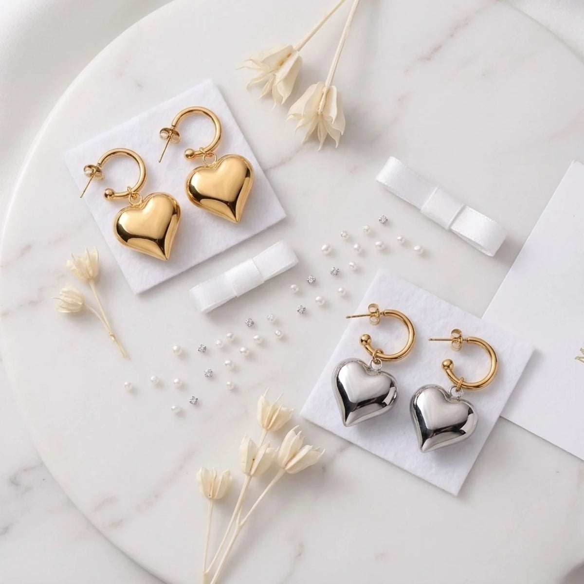 Emma Heart Earrings