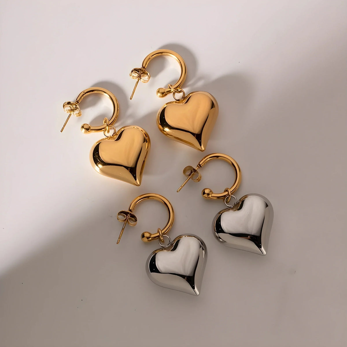 Emma Heart Earrings