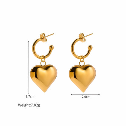 Emma Heart Earrings