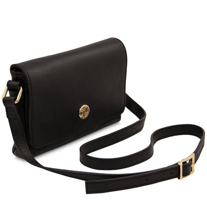 Biscuit - Soft leather shoulder bag | TL142582