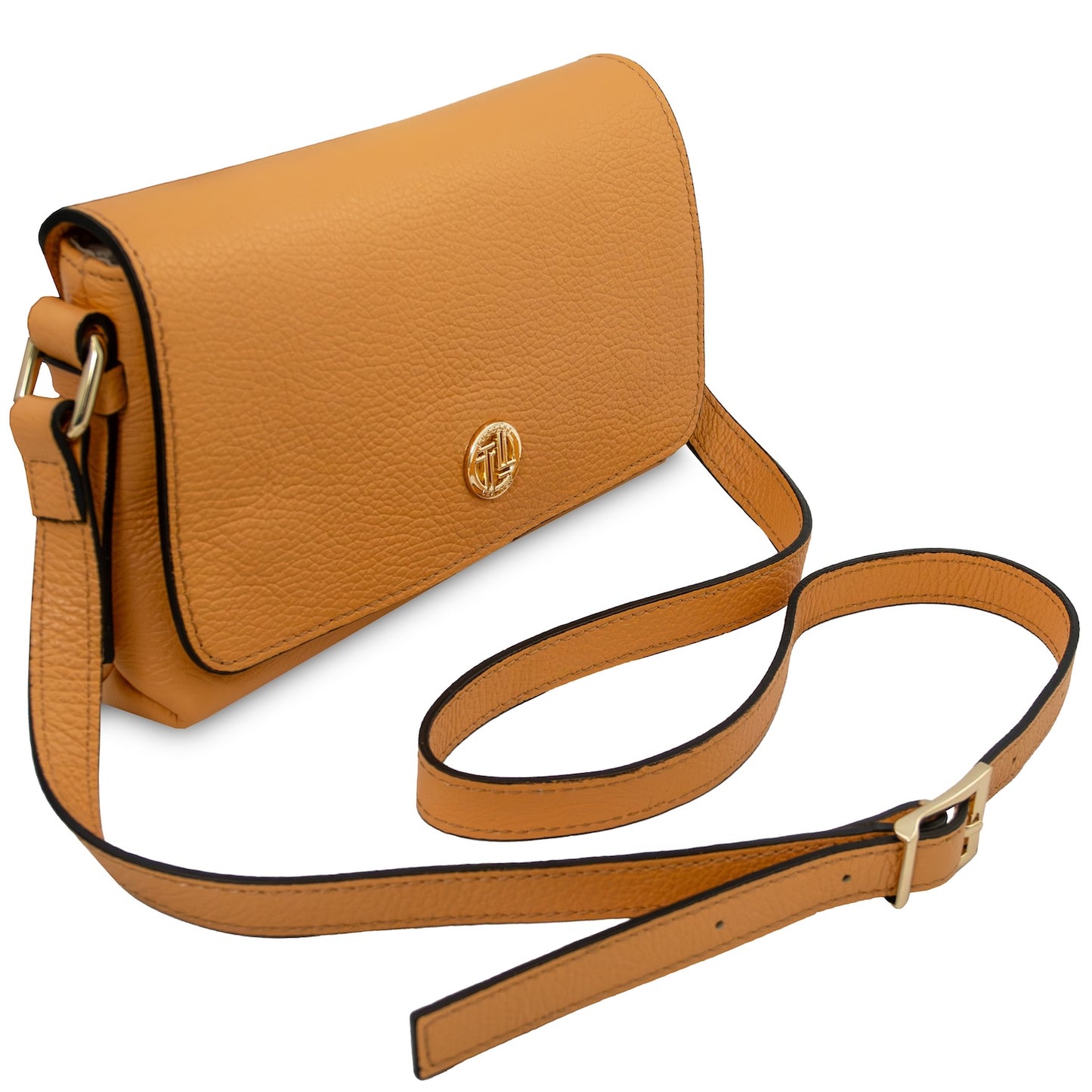 Biscuit - Soft leather shoulder bag | TL142582