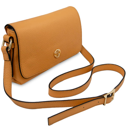Biscuit - Soft leather shoulder bag | TL142582