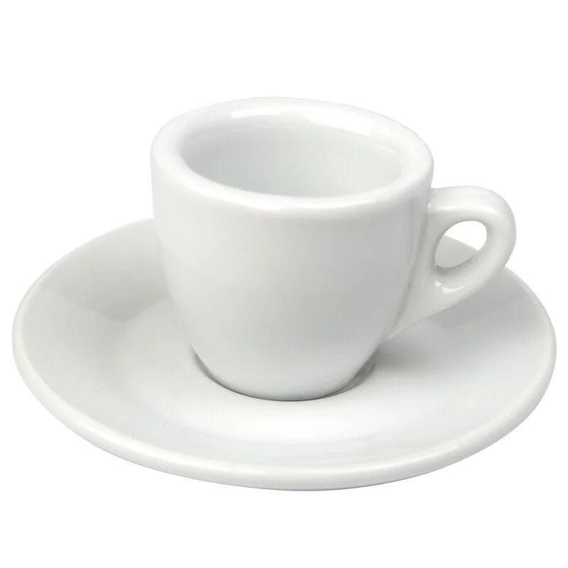 Black and White Ceramic Espresso Cup Set | 50 ml - Premium  - Shop now at San Rocco Italia