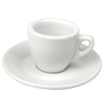 Black and White Ceramic Espresso Cup Set | 50 ml - Premium  - Shop now at San Rocco Italia