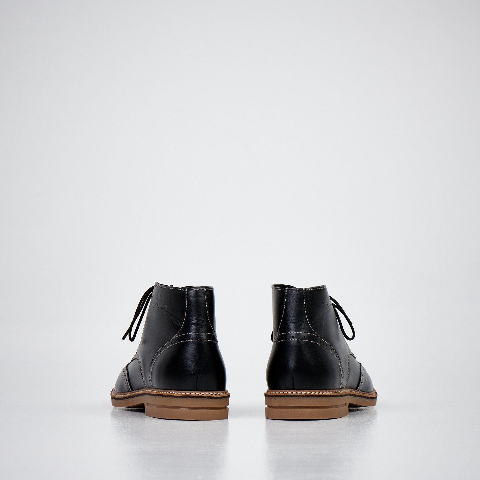 Black Ankle Boots 424 - Premium  - Shop now at San Rocco Italia