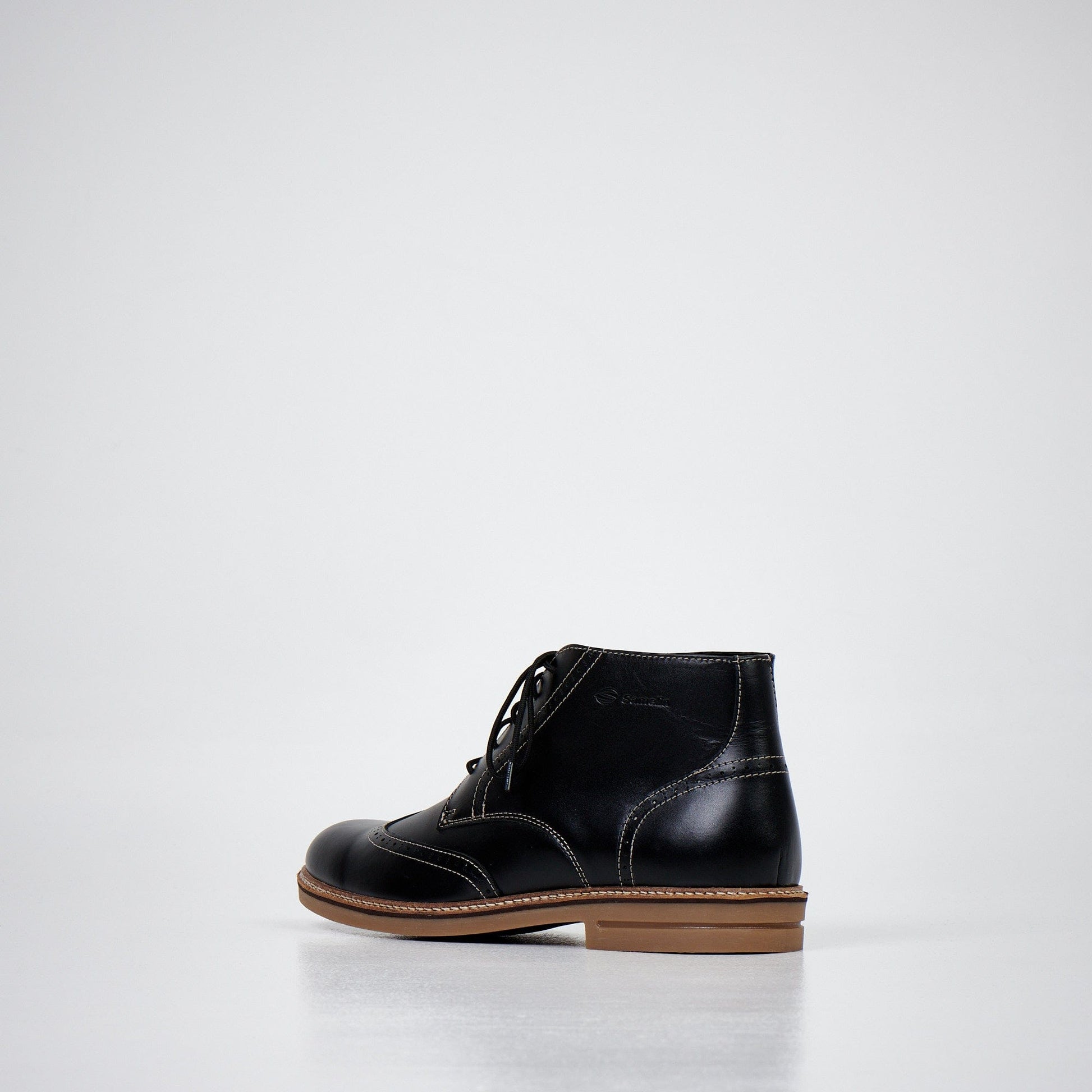 Black Ankle Boots 424 - Premium  - Shop now at San Rocco Italia