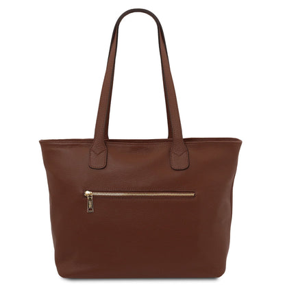 Blake - Soft leather shoulder bag | TL142411 - Premium Leather shoulder bags - Shop now at San Rocco Italia