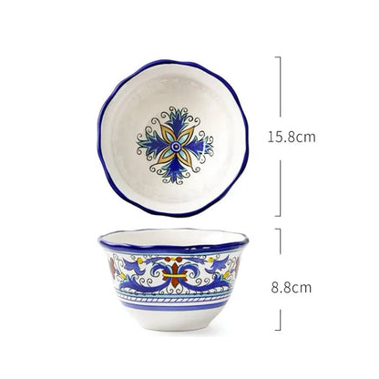 Blue and White Decorative Plates and Tableware - Premium Tableware - Shop now at San Rocco Italia